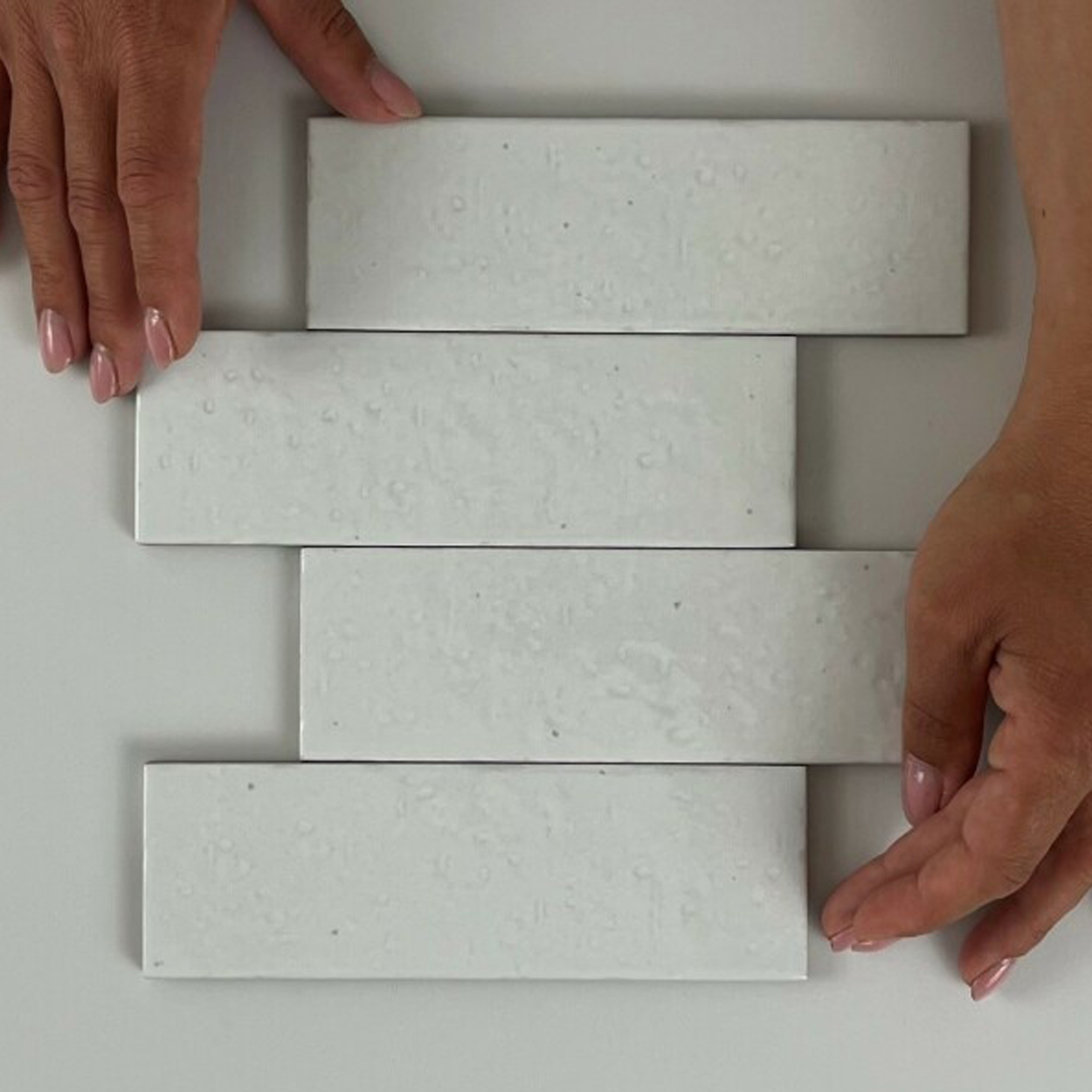 Equipe Ceramicas Kalma White glans 6x18.6cm